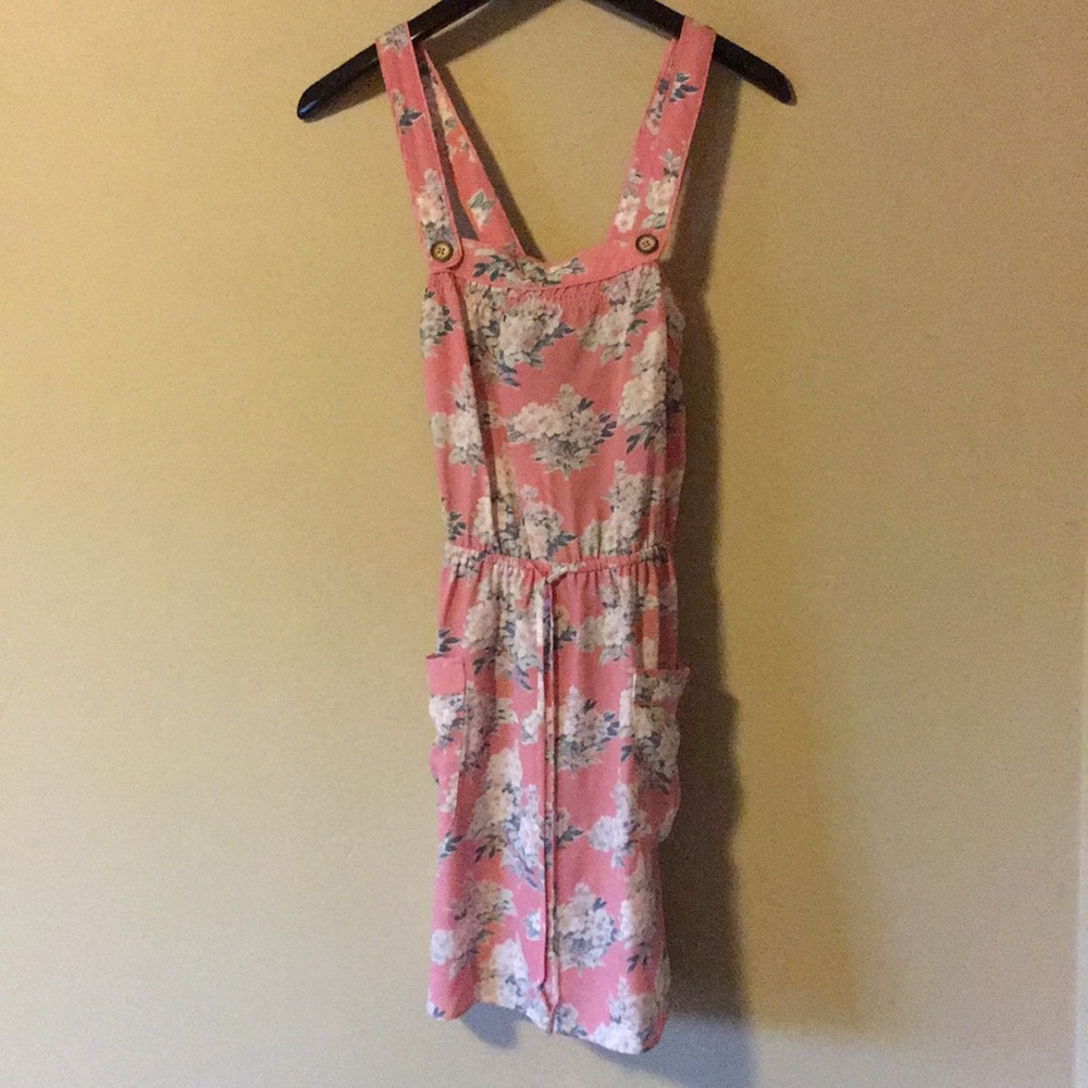 American Eagle, Pink Floral Dress Size 2